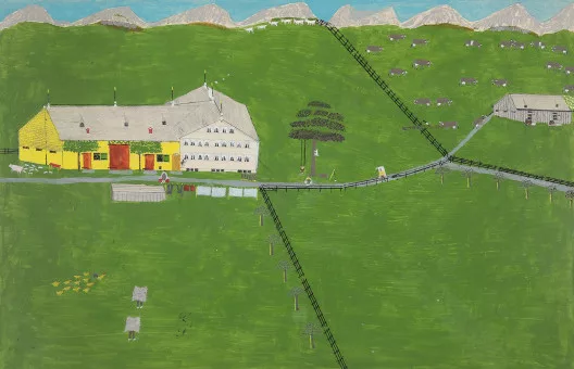 Fritz Frischknecht — Bauernhof, 1972