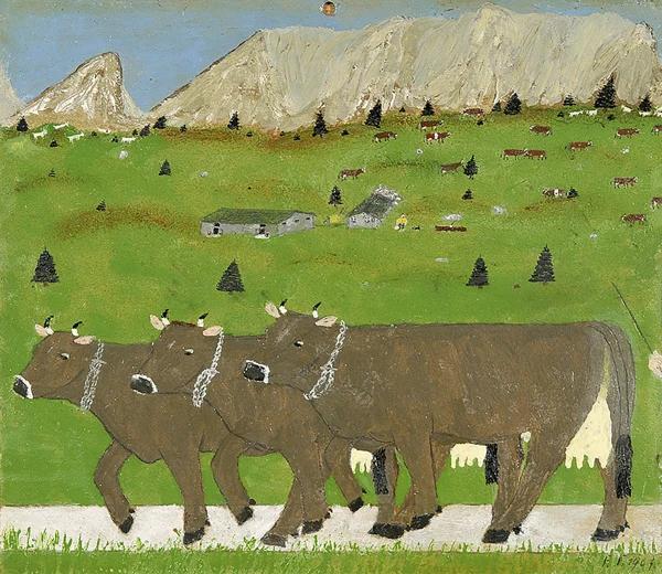 Fritz Frischknecht — Kühe
