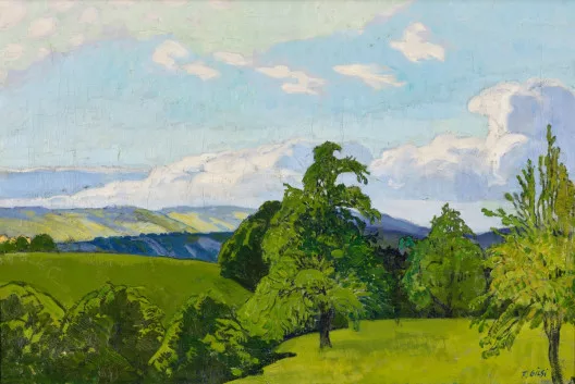 Fritz Gilsi — Landschaft, um 1905/10