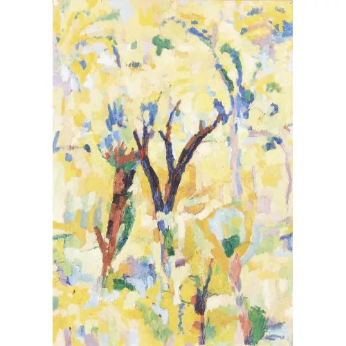 Fritz Huf — Wald im Frühling.