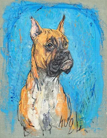 FRITZ HUG — Boxer. — Koller Auktionen