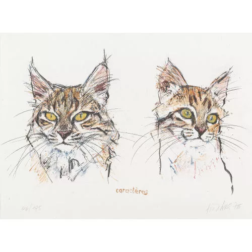 Fritz Hug — "Caractères".