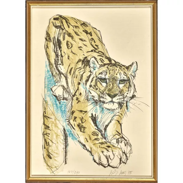 Fritz Hug — Leopard.