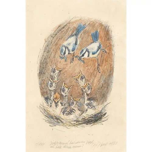 Fritz Hug — "Jeder hat seinen Vogel, ich habe derzeit neun".