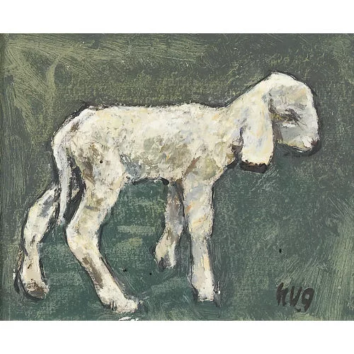 Fritz Hug — Kleines Lamm.
