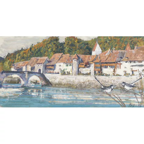 Fritz Hug — St-Ursanne am Doubs.