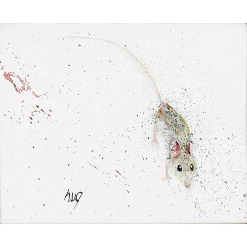 Fritz Hug — Maus in Lauerstellung.