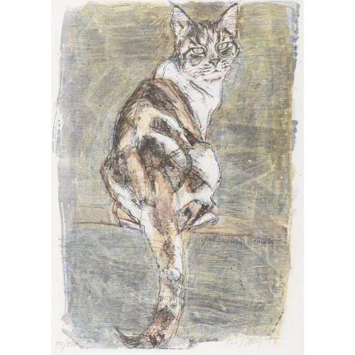 Fritz Hug — Wildkatze.