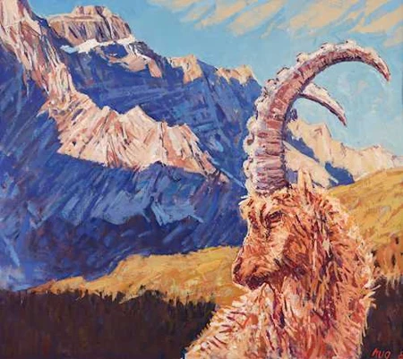 FRITZ HUG — Steinbock. 1981. — Koller Auktionen
