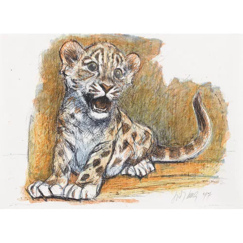 Fritz Hug — Kleiner Leopard.