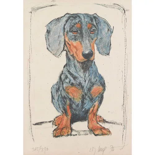 Fritz Hug — Dackel.