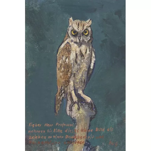 Fritz Hug — Eule.