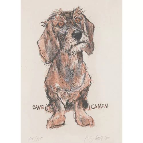 Fritz Hug — "Cave Canem".