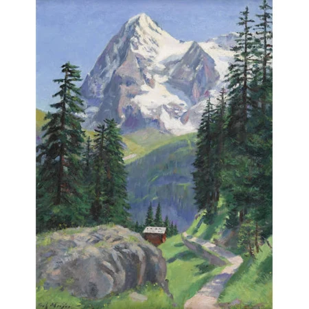 Blick auf den Eiger