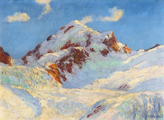 Fritz Osswald — Piz Rosegg / Engadin, 1917