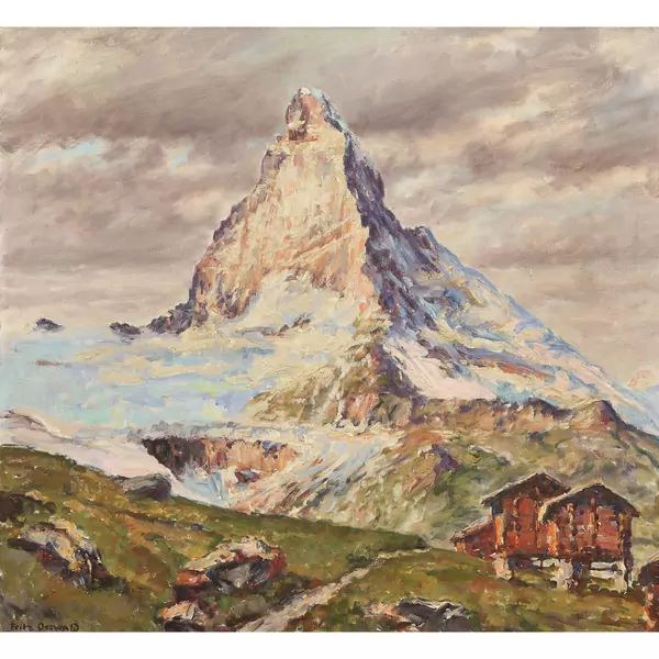 "Matterhorn vom Riffelweg"