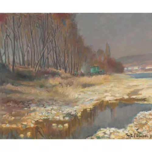 "Vorfrühling am Rhein"