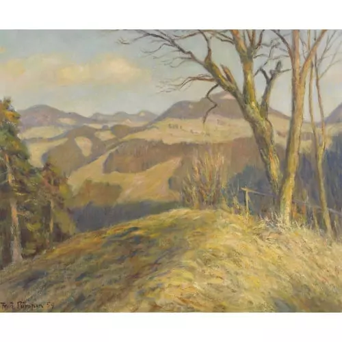 "Bölchenlandschaft im Vorfrühling"