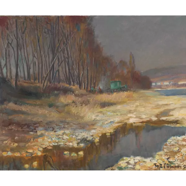 "Vorfrühling am Rhein"