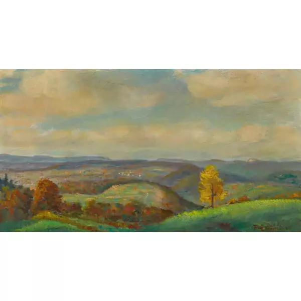 "Blick vom Ramsach im Herbst"