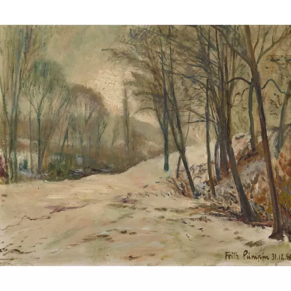 "Winter am Bach (Böckten)"
