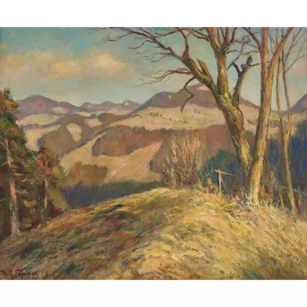"Bölchenlandschaft im Vorfrühling"