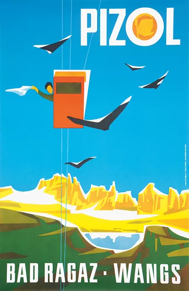 Fritz Schulthess — Pizol, 1960