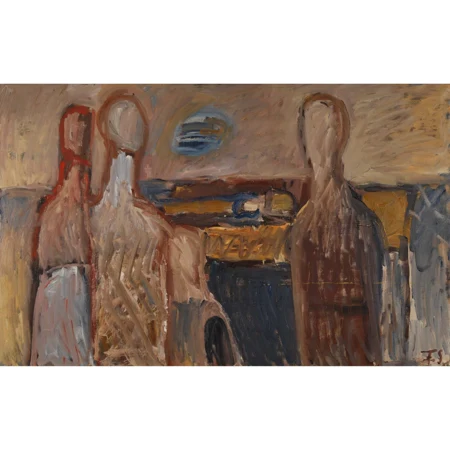 "Figuren in einer Landschaft"