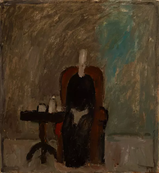 Alte Frau, 1964