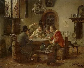 Fritz Wagner — Kartenspieler