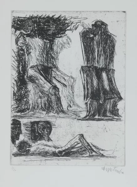 Fritz Wotruba — Mappe. Discours d'ouverture du Festival de Salzbourg, 1974
