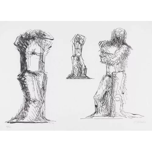 Fritz Wotruba — Sitzende Figuren.