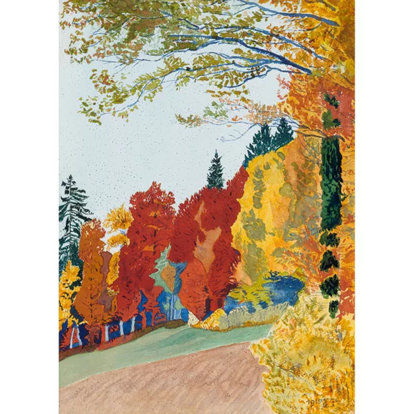Fritz Zbinden — Herbstlandschaft.