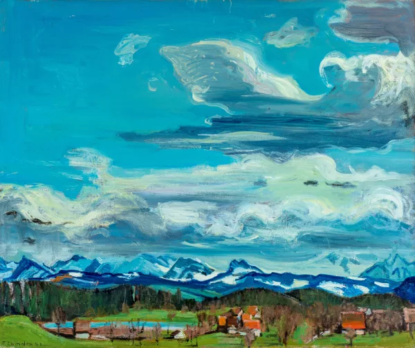 Fritz Zbinden — Fritz Karl Zbinden (1896-1968), Vue sur la chaîne