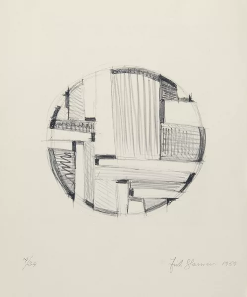 Fritz Glarner — Tondo 5, 1959