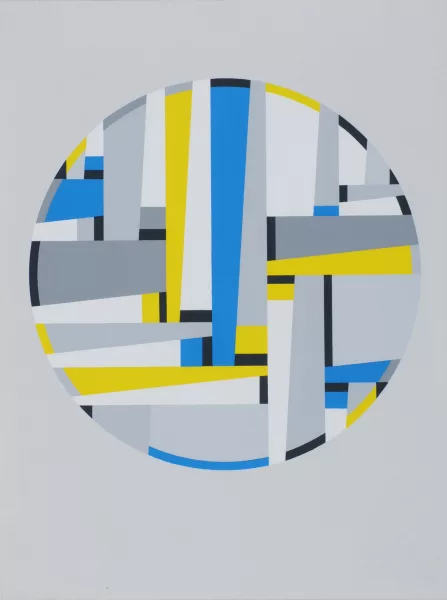 Fritz Glarner — Tondo 1965-1972, aus "Letzte Werke", 1981/82