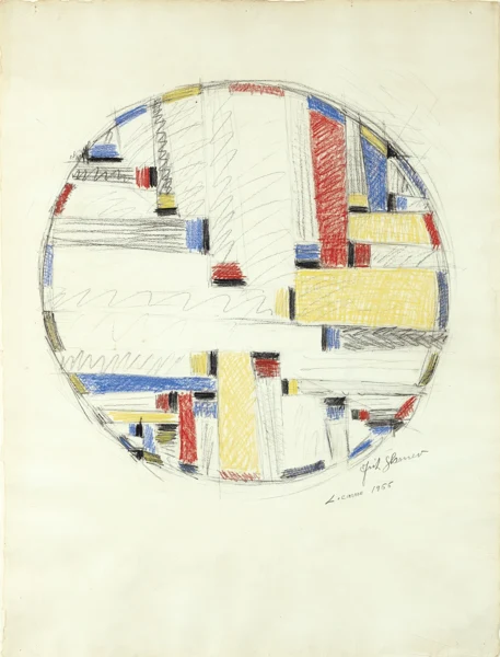 Fritz Glarner — Tondo, 1966