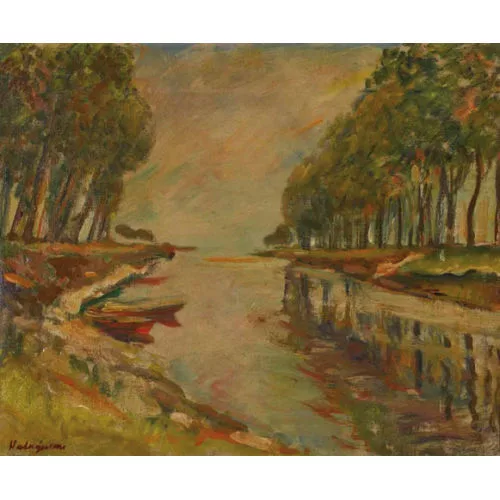 Gabriel Haberjahn — "La Thielle à Yverdon".