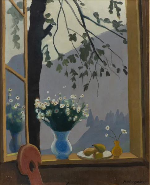 Gabriel Haberjahn — Vue du chalet