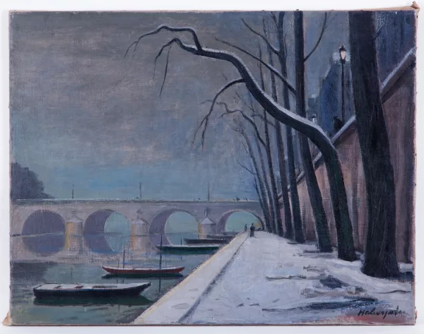 Gabriel Haberjahn — Paris, Le pont Marie