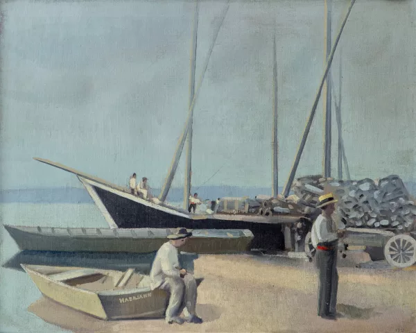 Gabriel Haberjahn — Le port de Genève