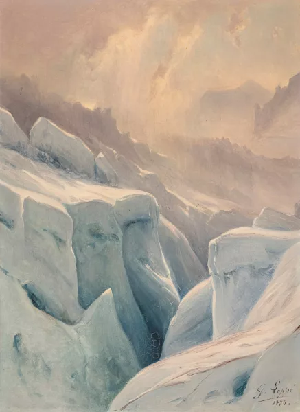 Gabriel Loppé — Crevasses