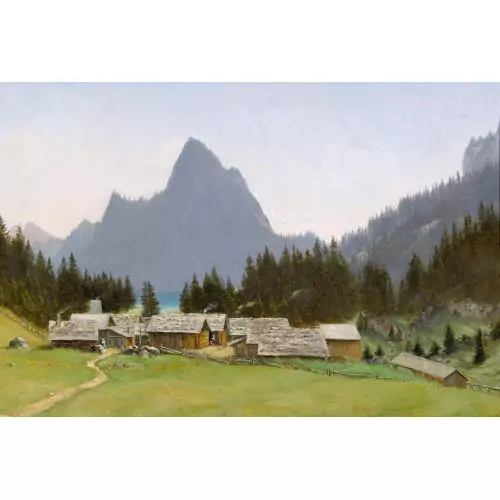 "Lac de Taney et le Grammont"