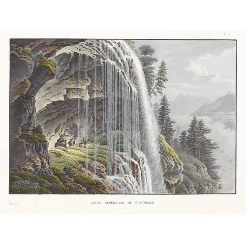 GABRIEL LORY — "Chute supérieur du Staubbach".