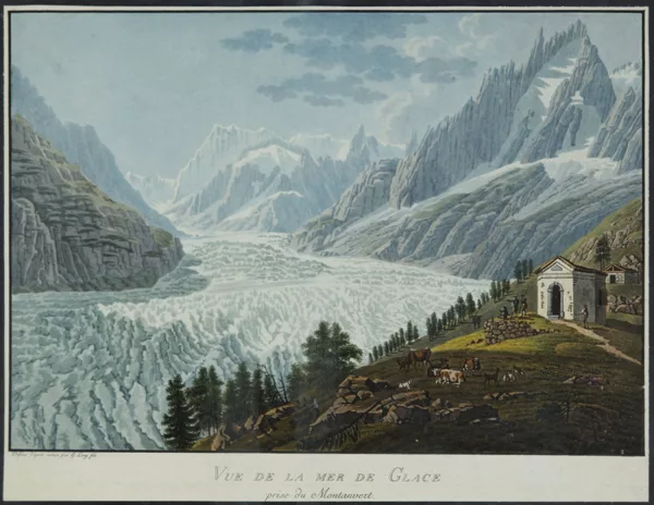 GABRIEL LORY — Gabriel Lory (1784-1846), Vue de la mer de glace,