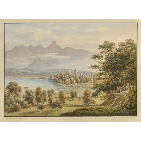 GABRIEL LORY — "Schloss Schadau".