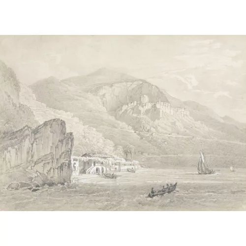 GABRIEL LORY — Sur la route de la Corniche.