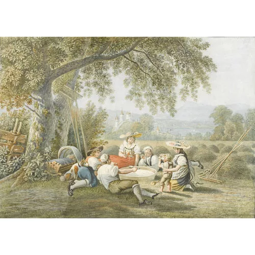 GABRIEL LORY — "Le repas champetre.".