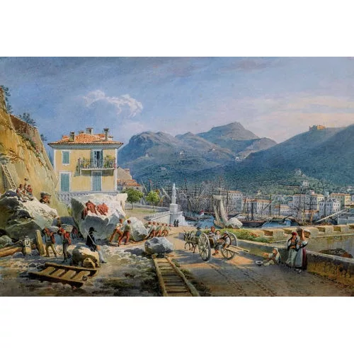 GABRIEL LORY — Ansicht von Massa Carrara.