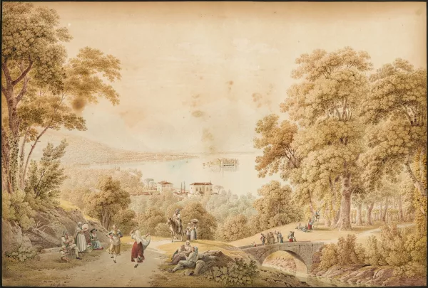 GABRIEL LORY — Paysage lacustre
